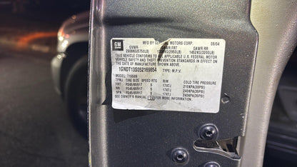 2005 Chevrolet TrailBlazer (Gray) - COURT ORDER