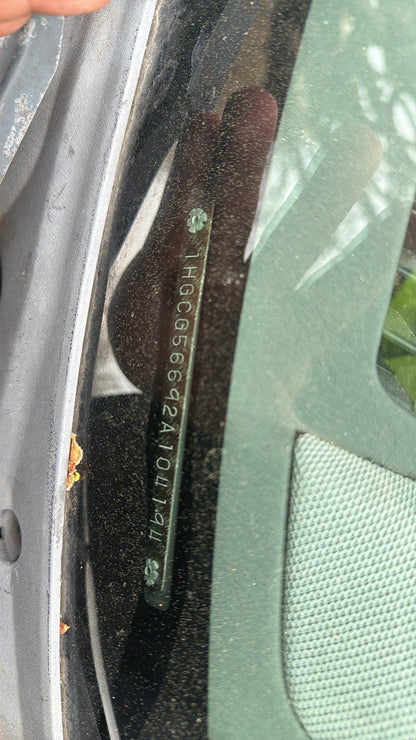 2002 Honda Accord (Silver) - COURT ORDER