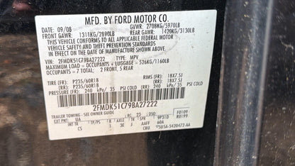 2009 Ford Flex (Black) - TITLE